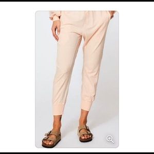 Young Fabulous & Broke Odin joggers, peach color